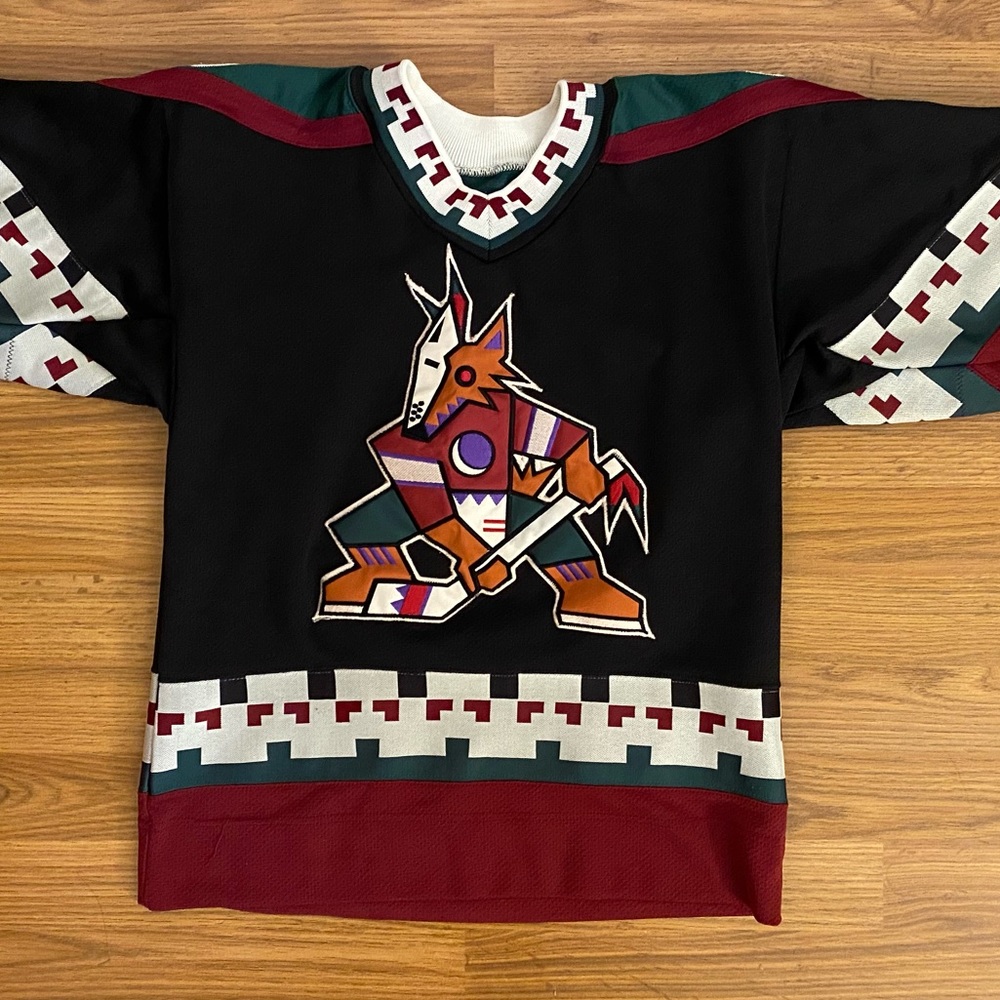 90s phoenix coyotes starter hockey jersey
